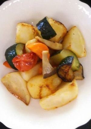 フライパンでごろごろ温野菜-レシピのメイン写真