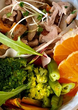 みかん　食欲が出る盛り付け方法（お弁当）-レシピのメイン写真