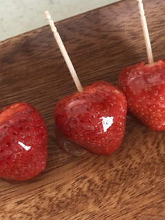 失敗なし!簡単いちご飴 ♡-レシピのメイン写真
