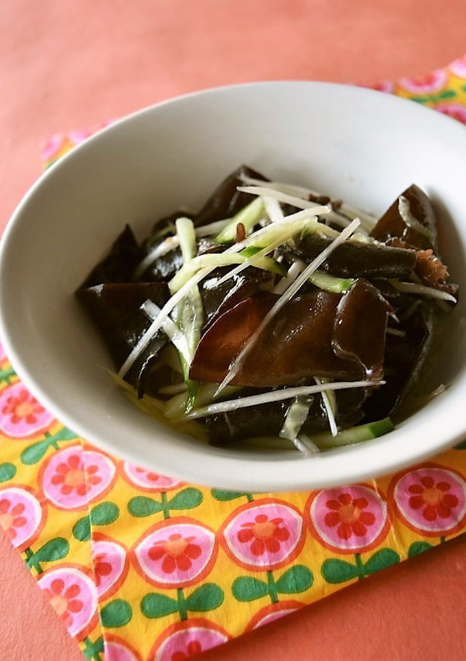 きくらげのあえもの♪（精進料理）-レシピのメイン写真