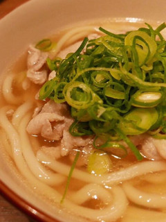 九条ネギたっぷり肉うどん-レシピのメイン写真