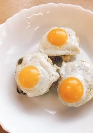 うずらのせ枝豆ナゲット【ここから栄養士】-レシピのメイン写真