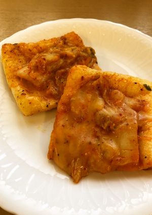 油揚げのキムチーズ焼き【ここから栄養士】-レシピのメイン写真