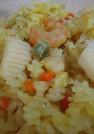 炊飯器におまかせ♪シーフードライス-レシピのメイン写真