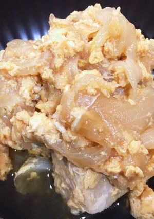 高野豆腐の卵とじ-レシピのメイン写真