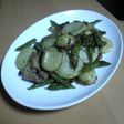 ☆ジャガイモといんげんのジェノバ風炒め☆