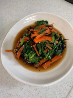 ほうれん草とひじきの胡麻和え-レシピのメイン写真