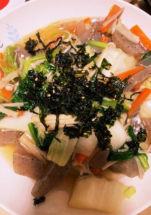 ダイエットに！八宝菜風肉なし炒め！-レシピのメイン写真
