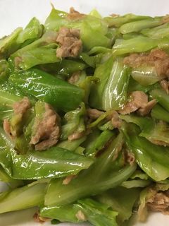 ツナマヨキャベツ炒め-レシピのメイン写真
