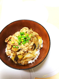 ☆豚肉と茄子のトロトロ丼☆-レシピのメイン写真