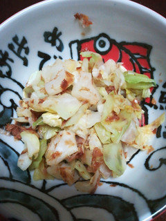 【レンジのみ】キャベツのおひたし鰹味-レシピのメイン写真