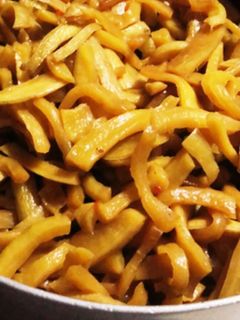 たくあんの油炒め-レシピのメイン写真