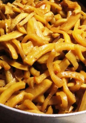 たくあんの油炒め-レシピのメイン写真