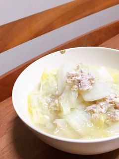 白菜の塩ショウガスープ☺-レシピのメイン写真