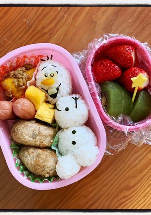 オラフ弁当（記録用）-レシピのメイン写真