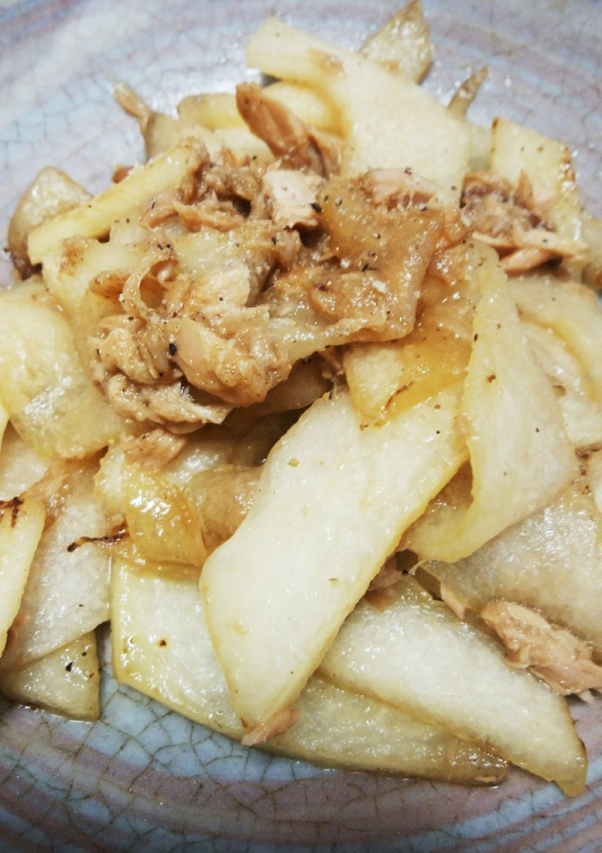 冬瓜（とうがん）のツナ炒め-レシピのメイン写真