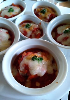 鯖缶とトマト缶のお手軽煮込み-レシピのメイン写真
