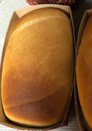 型に入れたクリームチーズのアイデアパン-レシピのメイン写真