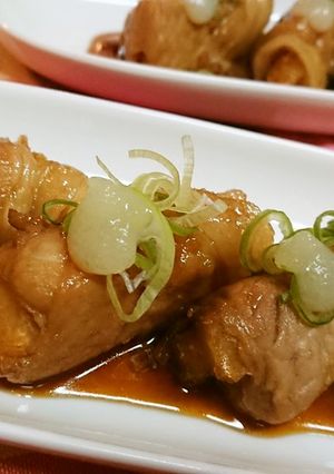 簡単！【肉巻ポテトてり焼き・レモン添え】-レシピのメイン写真