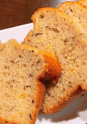 ＊HMで紅茶マーマレードパウンドケーキ＊-レシピのメイン写真