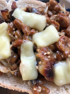 納豆とサバ西京焼きのご飯-レシピのメイン写真