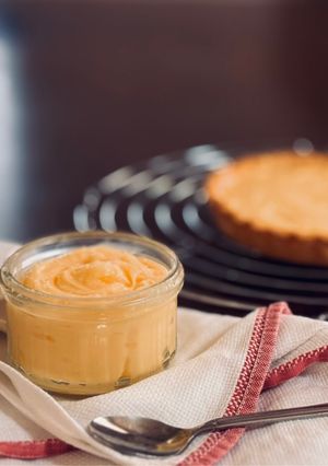 レンジで簡単♪米粉のカスタードクリーム-レシピのメイン写真