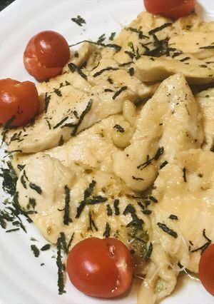 鶏むね肉＆スプラウト●あま酢の煮込み焼き-レシピのメイン写真