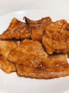 材料2つ☆豚バラの焼肉タレ漬け焼き-レシピのメイン写真