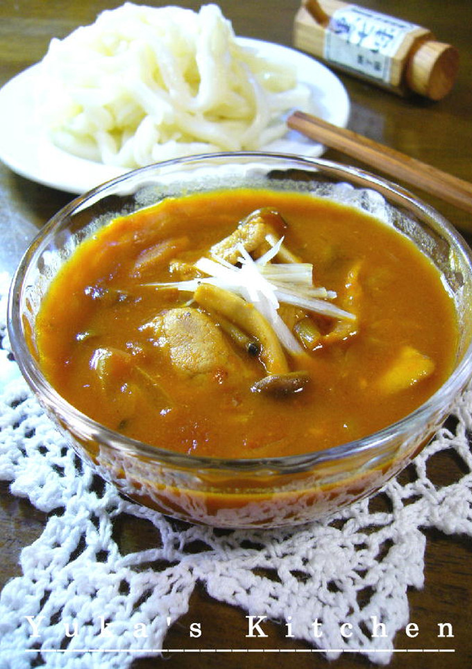 充実野菜の和風カレーつけめん-レシピのメイン写真