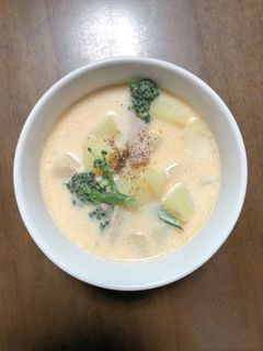 じゃがいもの簡単あったかミルクスープ-レシピのメイン写真
