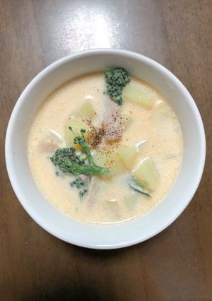 じゃがいもの簡単あったかミルクスープ-レシピのメイン写真