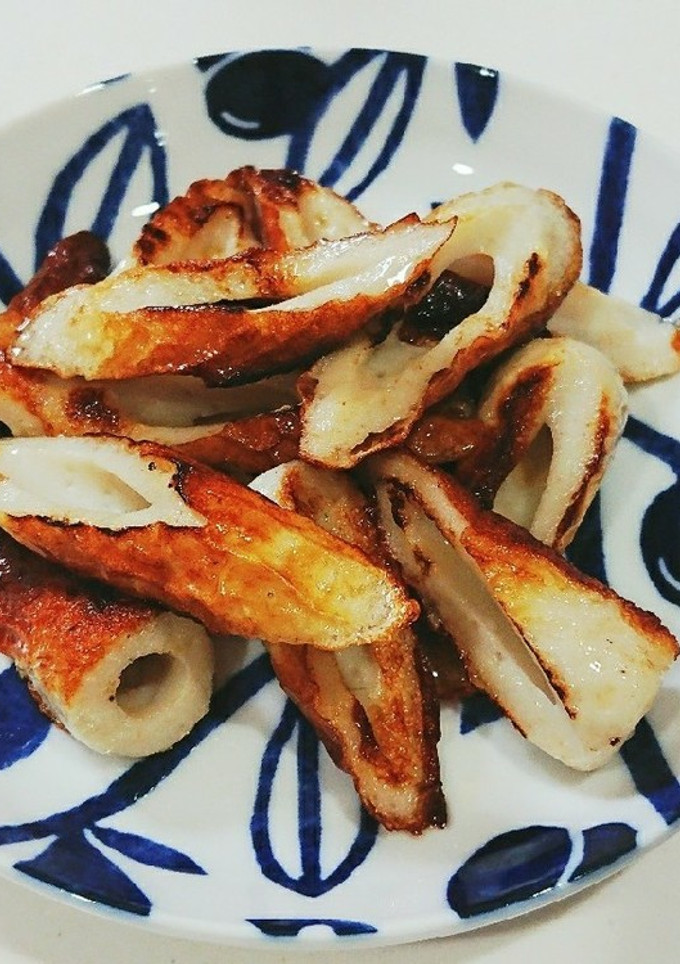 ちくわのゴマ油炒め-レシピのメイン写真