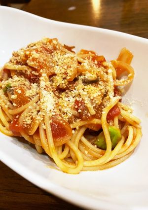 子供も大好き!トマト缶で簡単パスタ-レシピのメイン写真