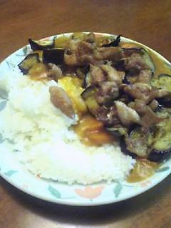 鶏皮入り夏野菜カレー-レシピのメイン写真