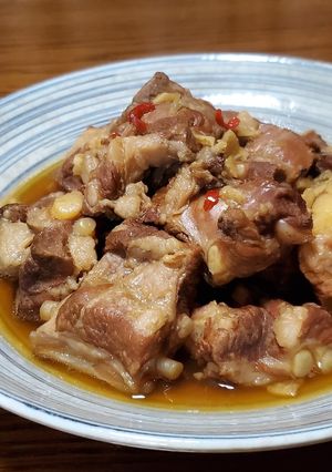 ニンニク☆豚軟骨のコトコト煮-レシピのメイン写真