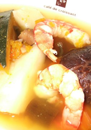 野菜と海老のあっさりスープ-レシピのメイン写真
