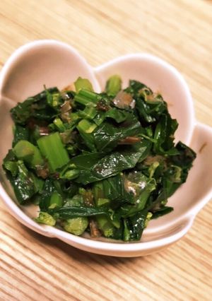 菜の花　春の香り簡単ご飯のお供-レシピのメイン写真