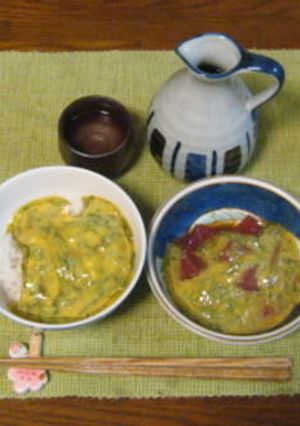 トロロ風タマゴ掛けご飯-レシピのメイン写真