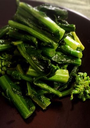 レンジで菜の花の辛し和え-レシピのメイン写真