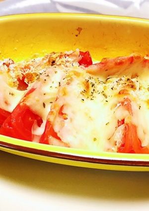 かんたん☆焼きカプレーゼ-レシピのメイン写真
