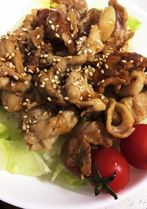 豚マヨソテー丼-レシピのメイン写真