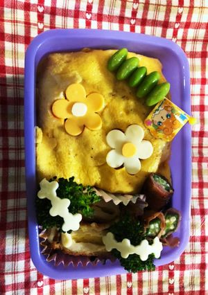 オムライス お弁当-レシピのメイン写真
