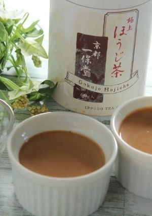 ほうじ茶ぷりん-レシピのメイン写真
