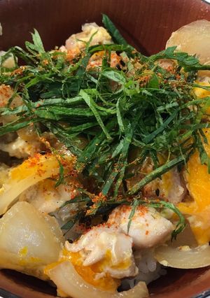 お父さんの親子丼お店の味-レシピのメイン写真