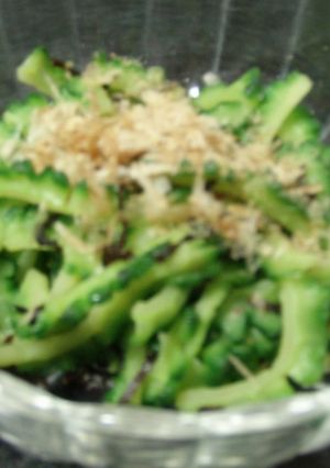 簡単！ゴーヤの塩昆布和え-レシピのメイン写真