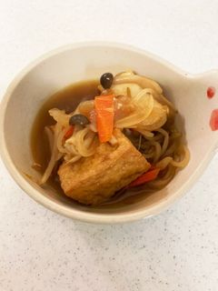 厚揚げともやし、しめじの餡掛け-レシピのメイン写真