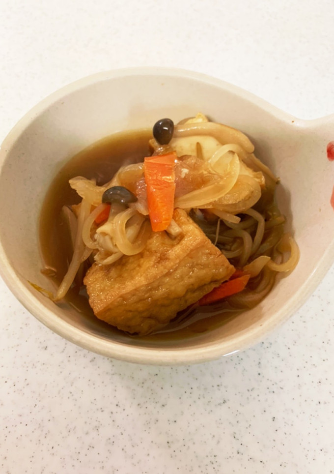 厚揚げともやし、しめじの餡掛け-レシピのメイン写真