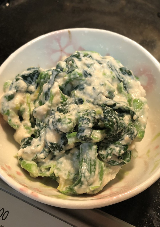 レンジで簡単＊ほうれん草の白和え-レシピのメイン写真