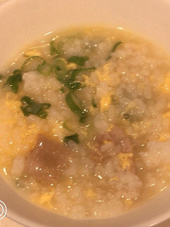 鶏肉とネギの鶏白湯、中華風雑炊(おじや)-レシピのメイン写真