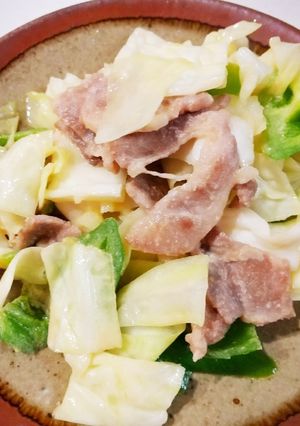 豚肉とキャベツのみそマヨソテー-レシピのメイン写真